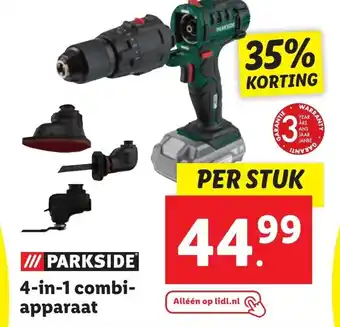 Lidl 4-in1 combi- apparaat aanbieding