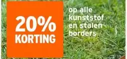 GAMMA op alle kunststof en stalen borders aanbieding