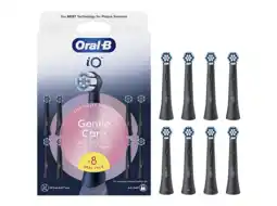 MediaMarkt Oral-b Opzetborstel Io Gentle Care Zw 8ct Zwart aanbieding