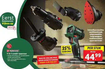 Lidl 4-in-1 combi-apparaat aanbieding
