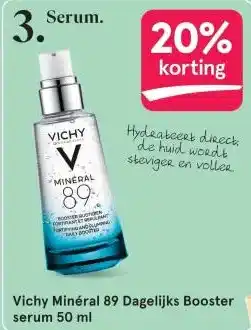 Etos Vichy Minéral 89 Dagelijks Booster serum aanbieding