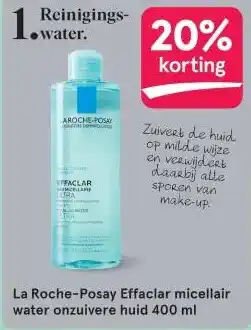 Etos La Roche-Posay Effaclar micellair water onzuivere huid aanbieding