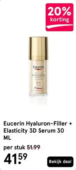 Eucerin Hyaluron-Filler + Elasticity 3D Serum 30 ML