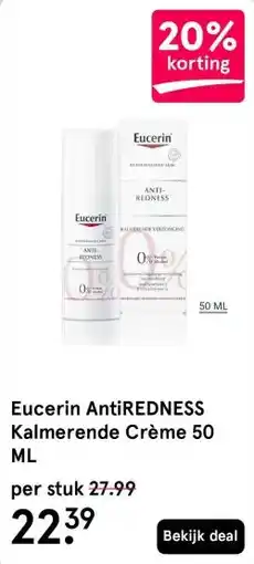 Etos Eucerin AntiREDNESS Kalmerende Crème 50 ML aanbieding