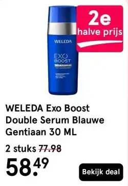 Etos WELEDA Exo Boost Double Serum Blauwe Gentiaan 30 ML aanbieding