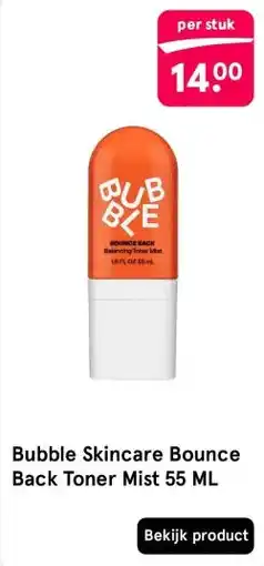 Etos Bubble Skincare Bounce Back Toner Mist 55 ML aanbieding