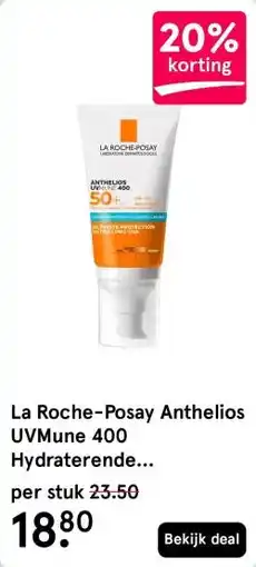 Etos La Roche-Posay Anthelios UVMune 400 Hydraterende Zonnecrème SPF50+ 50 ML aanbieding