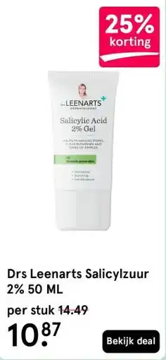 Etos Drs Leenarts Salicylzuur 2% 50 ML aanbieding