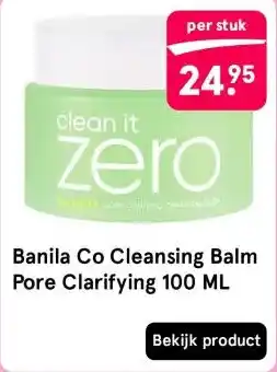 Etos Banila Co Cleansing Balm Pore Clarifying 100 ML aanbieding