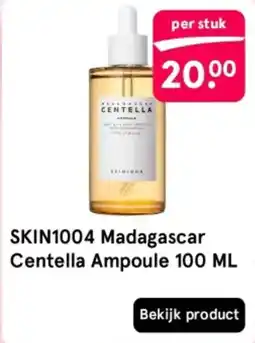 Etos SKIN1004 Madagascar Centella Ampoule aanbieding
