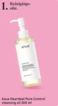 Etos Anua Heartleaf Pore Control cleansing oil aanbieding