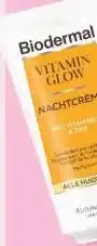 Etos Biodermal vitamin glow nachtcreme aanbieding
