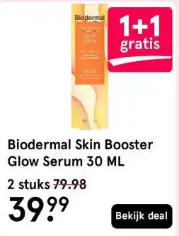 Etos Biodermal Skin Booster Glow Serum 30 ML aanbieding