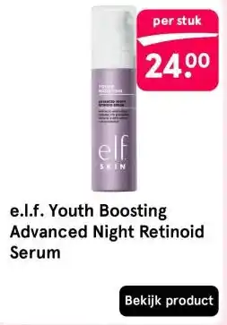 Etos e.l.f. Youth Boosting Advanced Night Retinoid Serum aanbieding