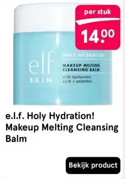 Etos e.l.f. Holy Hydration! Makeup Melting Cleansing Balm aanbieding
