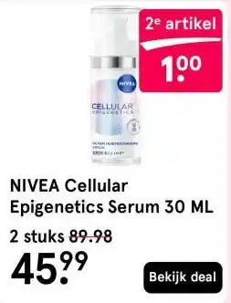 Etos NIVEA Cellular Epigenetics Serum 30 ML aanbieding