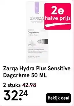 Etos Zarqa Hydra Plus Sensitive Dagcrème 50 ML aanbieding