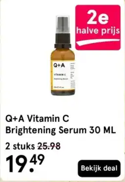 Etos Q+A Vitamin C Brightening Serum aanbieding