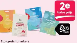 Etos Etos gezichtmaskers aanbieding