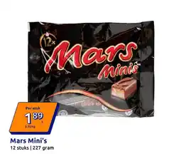 Action Mars Mini's aanbieding