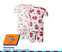 Action Shortama aanbieding