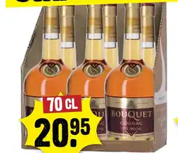 Dirck 3 Bouquet V.S. Cognac 70 cl aanbieding
