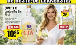 Dirck 3 Quality 10 London Dry Gin 70 cl aanbieding