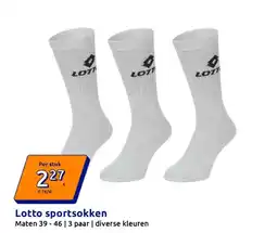 Action Lotto sportsokken aanbieding