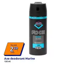 Action Axe deodorant Marine aanbieding