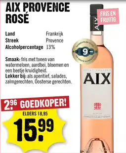 Dirck 3 AIX Rosé 2024 75 cl aanbieding