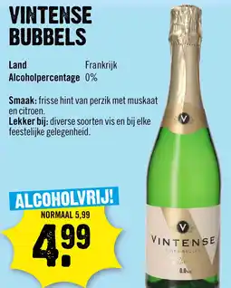 Dirck 3 Vintense Bubbels 0.0% 75 cl aanbieding