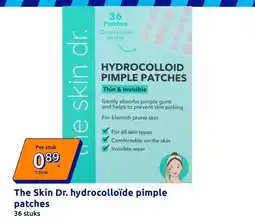 Action The Skin Dr. hydrocolloïde pimple patches aanbieding