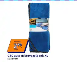 Action C&C auto microvezeldoek XL aanbieding
