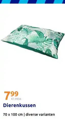 Action Dierenkussen aanbieding
