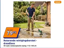 Action Roterende reinigingsborstel - draadloos aanbieding