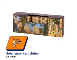 Action Solar snoerverlichting aanbieding
