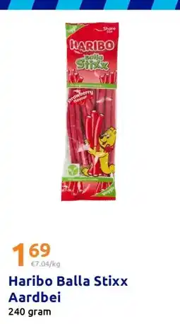 Action Haribo Balla Stixx Aardbei aanbieding