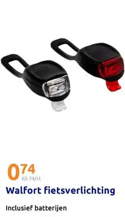 Action Walfort fietsverlichting aanbieding