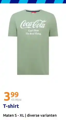 Action T-shirt aanbieding