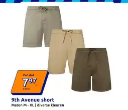 Action 9th Avenue short aanbieding