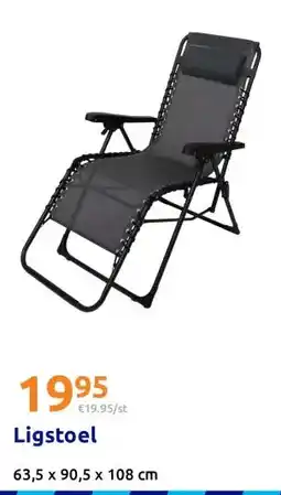 Action Ligstoel aanbieding