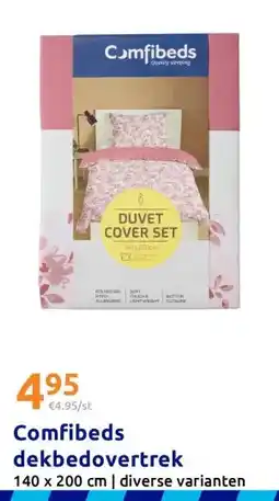 Action Comfibeds dekbedovertrek aanbieding