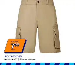 Action Korte broek aanbieding