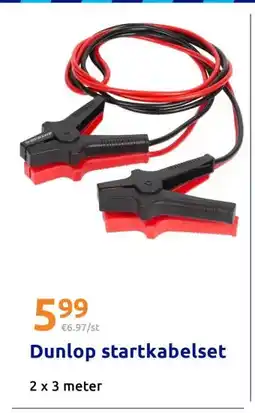 Action Dunlop startkabelset aanbieding