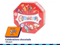 Action Celebrations chocolade aanbieding
