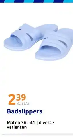 Action Badslippers aanbieding