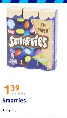 Action Smarties aanbieding