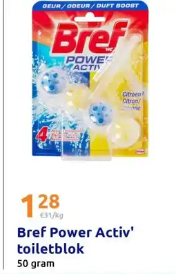 Action Bref Power Activ' toiletblok aanbieding