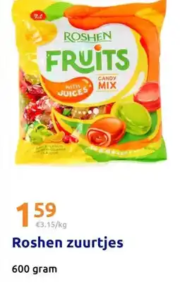 Action Roshen zuurtjes aanbieding