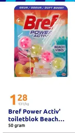 Action Bref Power Activ' toiletblok Beach... aanbieding